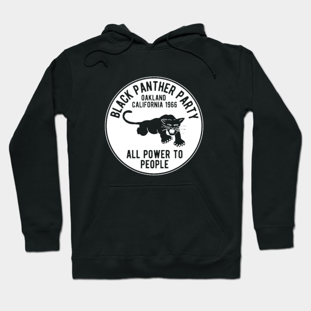 Oakland California 1966 Black Panther Party Hoodie by UrbanLifeApparel